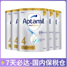 【12月大促】【7天必达】【保税仓包邮】Aptamil 爱他美 白金版4段 900克x6罐/箱(3岁+)【收件人身份证必须上传】【新疆、西藏、内蒙古、青海、宁夏、海南、甘肃,需加收运费】 【12月大促】【7天必达】【保税仓包邮】Aptamil 爱他美 白金版4段 900克x6罐/箱(3岁+)【收件人身份证必须上传】【新疆、西藏、内蒙古、青海、宁夏、海南、甘肃,需加收运费】